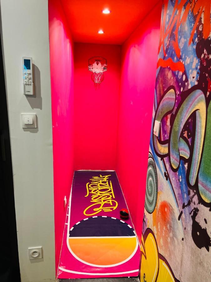 Capsule Street Art - Sauna- Jacuzzi - Playstation 5 - Billard - Netflix - Home Cinema - Terrasse Дуэ Экстерьер фото